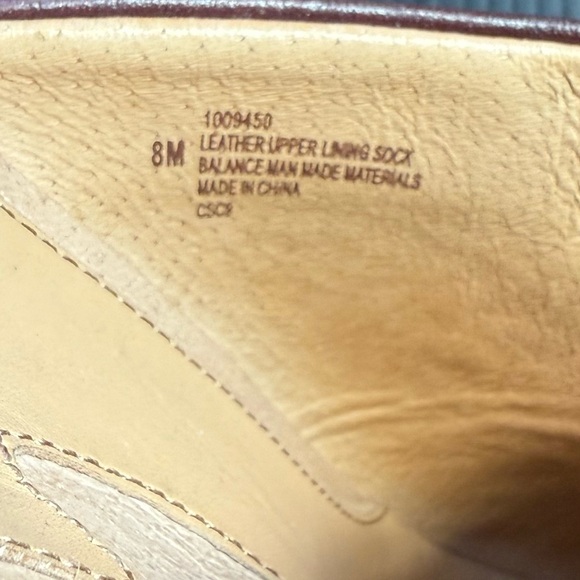 SOFFT WOMENS DARK BROWN MAROON MULES TOOLED LEATHER UPPER SIZE 8 M - Picture 12 of 14